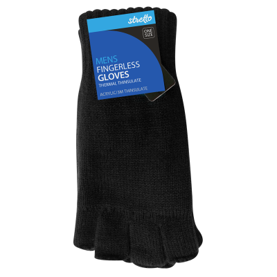 Stretto Fingerless Gloves L-xl Clothing ea