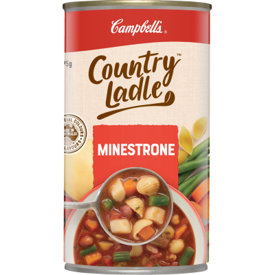 Campbell's Country Ladle Minestrone Soup 495g