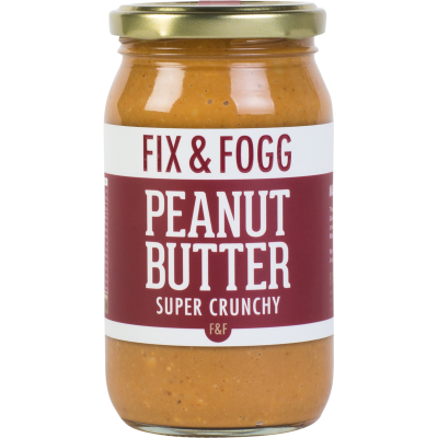 Fix & Fogg Super Crunchy Peanut Butter 375g