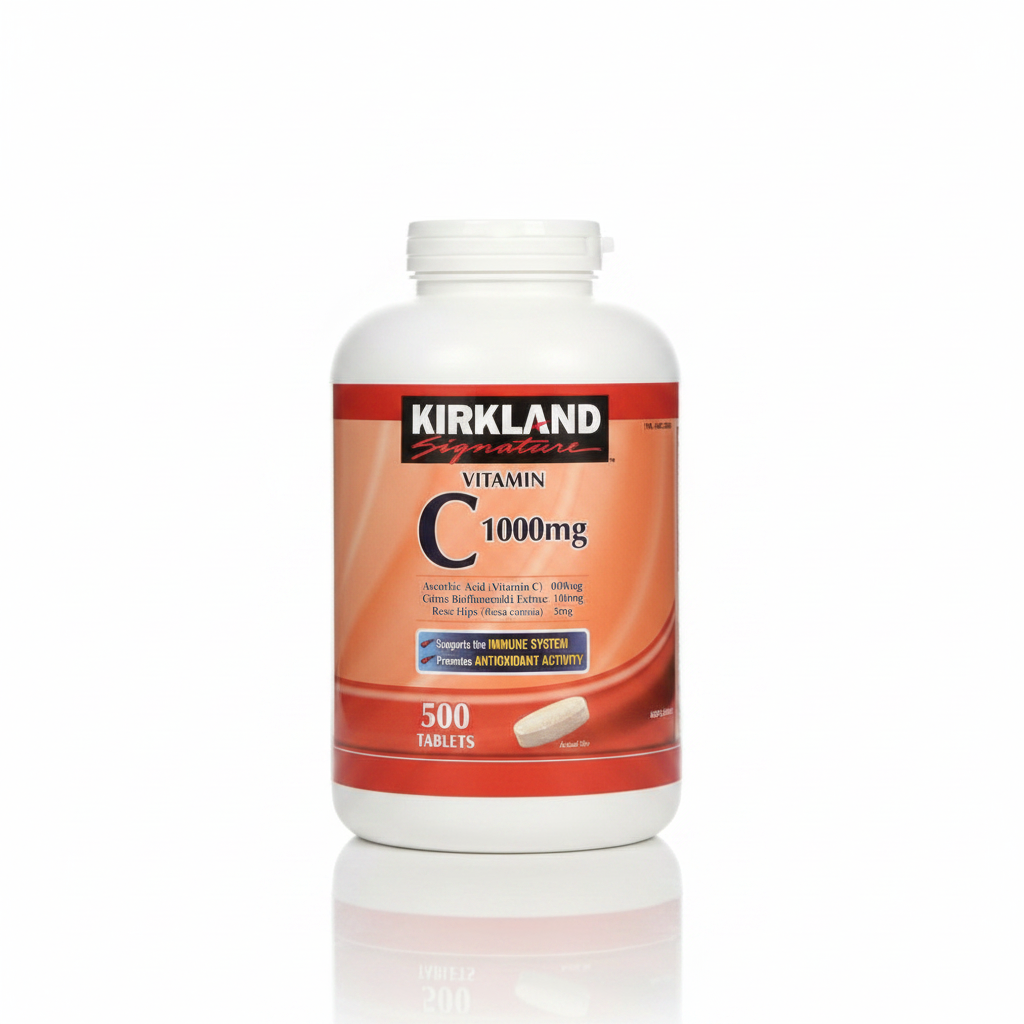 KIRKLAND SIGNATURE VITAMIN C 1000MG 500 TABLETS