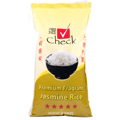 Check Premium Fragrant Jasmine Rice 25kg