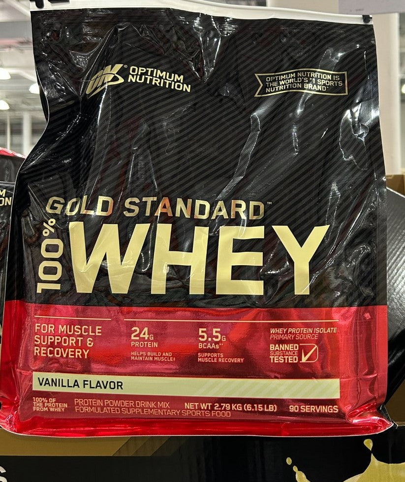 OPTIMUM NUTRITION GOLD STANDARD 100% WHEY PROTEIN VANILLA 2.79KG
