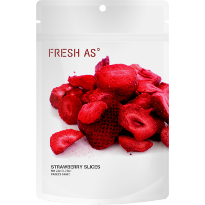 Fresh As Freeze Dried Strawberry Slices 22g