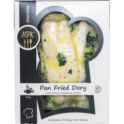 Manly Park Kitchen Pan Fried Dory Meal 350g
