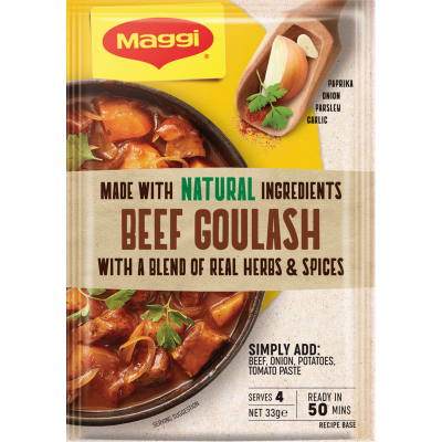 Maggi Beef Goulash Recipe Base 33g