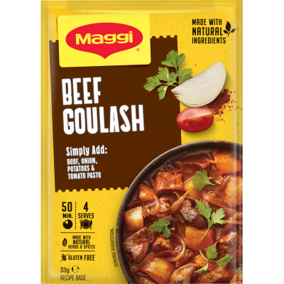 Maggi Beef Goulash Recipe Base Sachet 33g