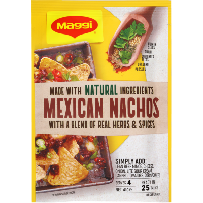 Maggi Mexican Nachos Recipe Base 41g