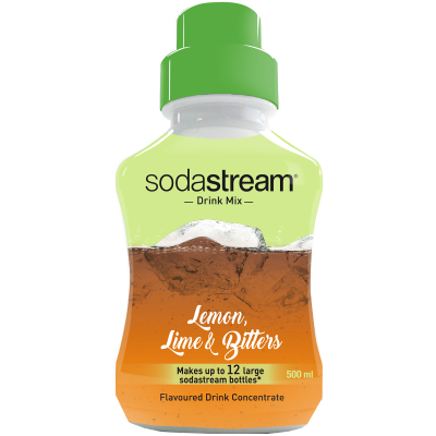 Sodastream Lemon Lime & Bitter Flavour Syrup 500ml