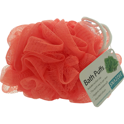 Snazzee Bath Sponge Assorted Colours 1pk