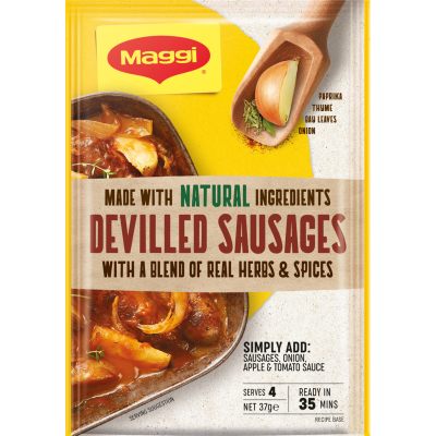 Maggi Devilled Sausages Recipe Base 37g