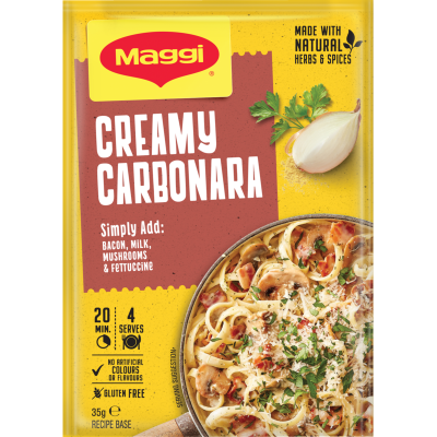 Maggi Creamy Carbonara Recipe Base Sachet 35g