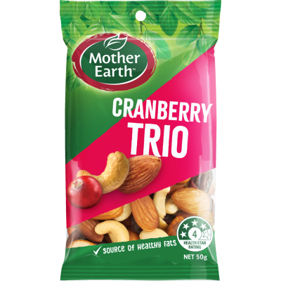 Mother Earth Cranberry Trio 50g