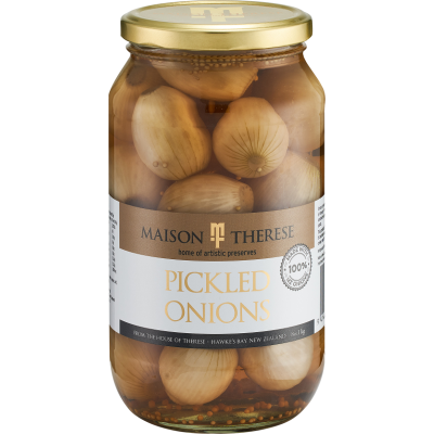 Maison Therese 100% NZ Pickled Onions 1kg