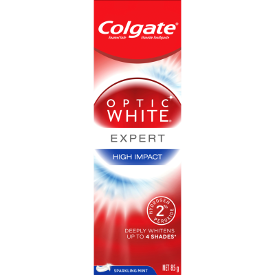 Colgate Optic White High Impact White Teeth Whitening Toothpaste 85g