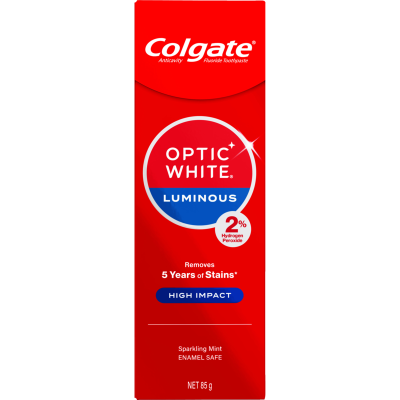 Colgate Optic White Luminous High Impact Toothpaste 85g