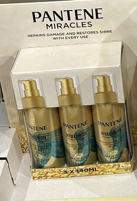 PANTENE HYALURON HAIR SERUM 3 X 140ML