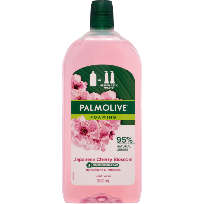 Palmolive Foaming Japanese Cherry Blossom Hand Wash Refill 500ml