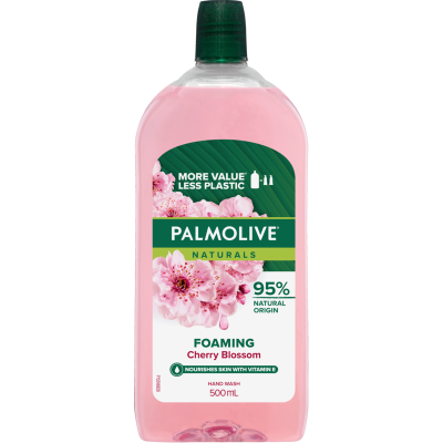 Palmolive Foaming Cherry Blossom Hand Wash Refill 500ml