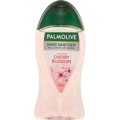 Palmolive Japanese Cherry Blossom Antibacterial Travel Hand Sanitiser 48ml