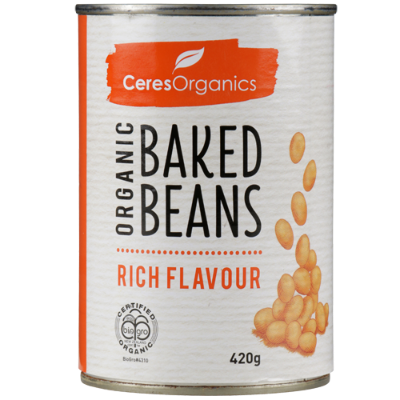 Ceres Organics Rih Flavour Baked Beans 420g