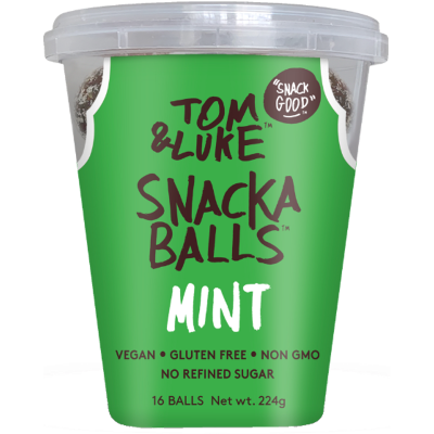 Tom & Luke Mint Snackaballs 224g