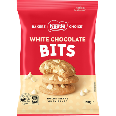 Nestle Bakers' Choice White Chocolate Bits 200g