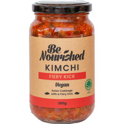 Be Nourished Vegan Fiery Kick Kimchi 380g