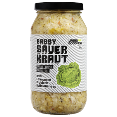 Living Goodness Sassy Sauerkraut 500g