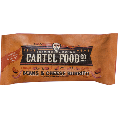 Cartel Food Co Beans & Cheese Burrito 200g