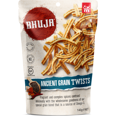 Majans Bhuja Ancient Grain Twists 140g