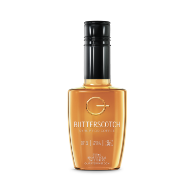 Quarterpast Butterscotch Syrup For Coffee 250ml