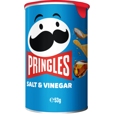 Pringles Salt & Vinegar Potato Chips 53g