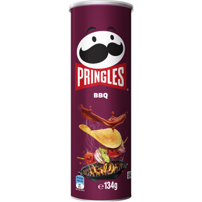 Pringles BBQ Potato Chips 134g