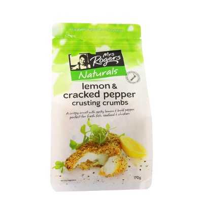 Mrs Rogers Lemon & Cracked Pepper Crusting Crumbs 170g