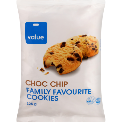 Value Choc Chip Family Favourite Cookies 325g