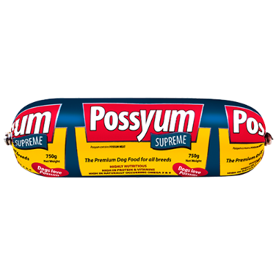 Possyum Supreme Dog Roll 750g