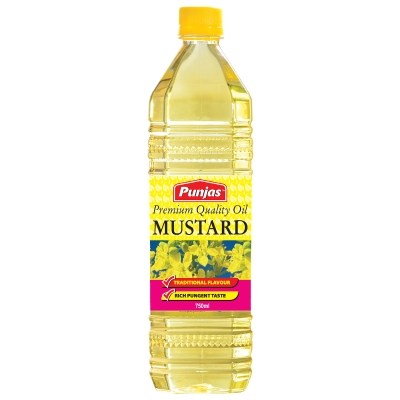 Punjas Mustard Premium Quality Oil 750ml