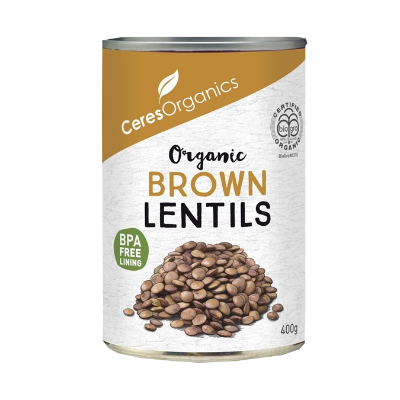 Ceres Organics Brown Lentils 400g