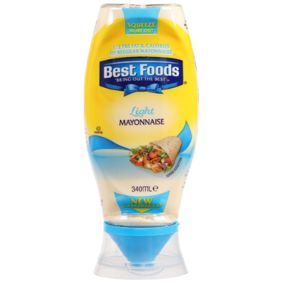 Best Foods Light Mayonnaise 340ml