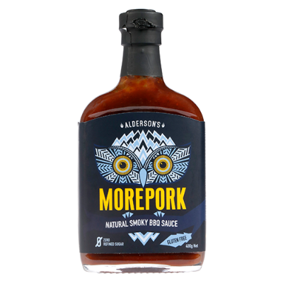 Alderson's Morepork Natural Smoky BBQ Sauce 375ml