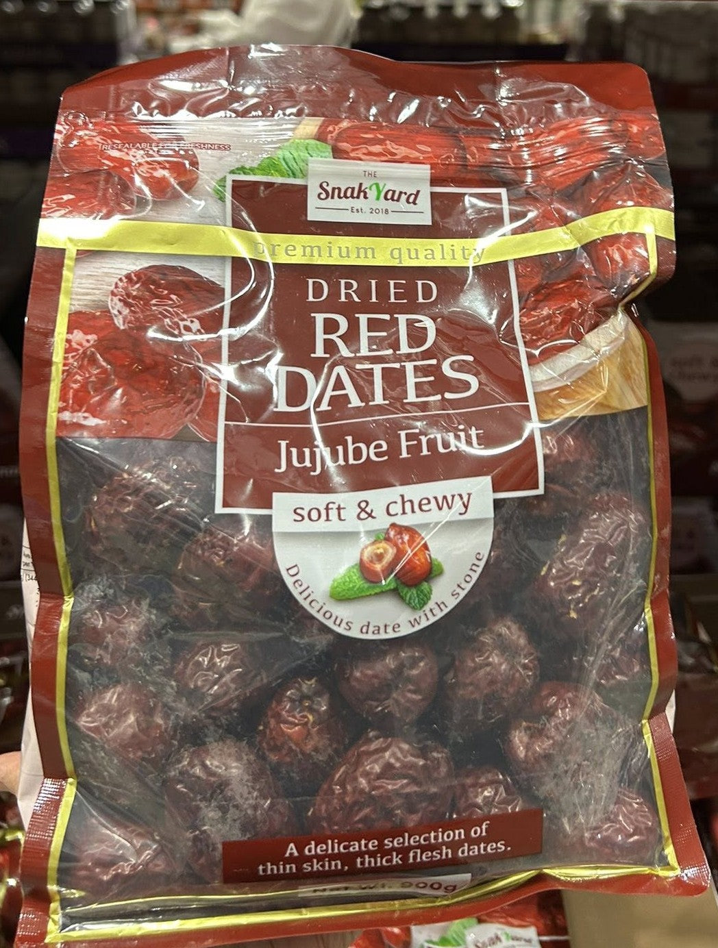 SNAKYARD PREMIUM RED DATES 900G