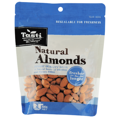 Tasti Natural Almonds 300g