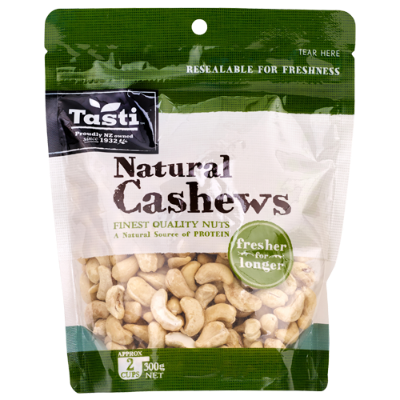 Tasti Natural Cashews 300g