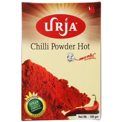 Urja Hot Chilli Powder 100g