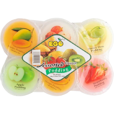 Ego Assorted Flavour Puddings 600g