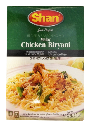 Shan Biryani Recipe & Seasoning Mix 60g