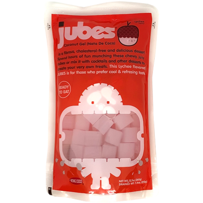 Jubes Lychee Nata De Coco 360g