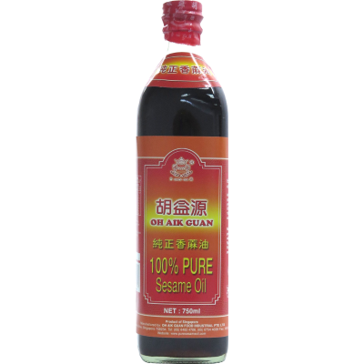 Oh Aik Guan 100% Pure Sesame Oil 750ml