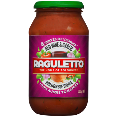 Raguletto Garlic Rice Wine 500g