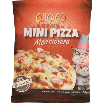 Chicago Meatlovers Mini Pizza 150g
